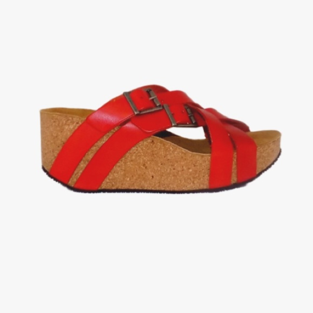 Eric Michael Wedge Sandals